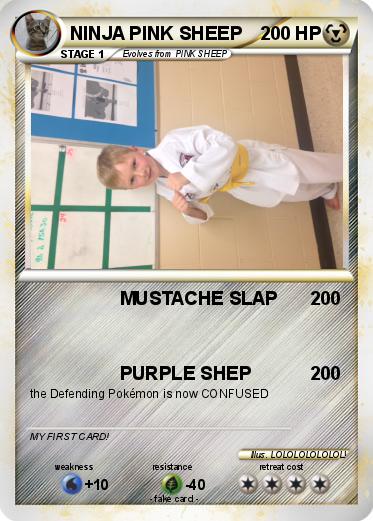 Pokemon NINJA PINK SHEEP