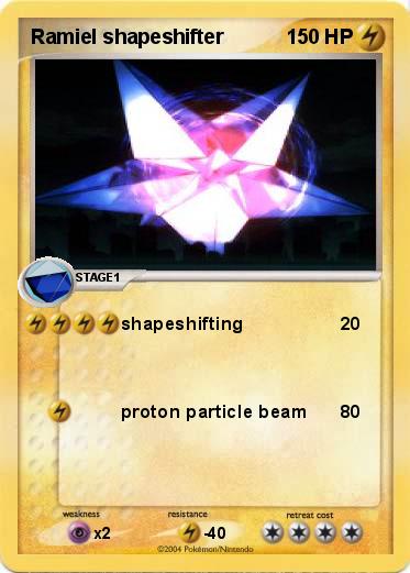 Pokemon Ramiel shapeshifter