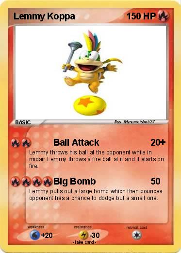 Pokemon Lemmy Koppa