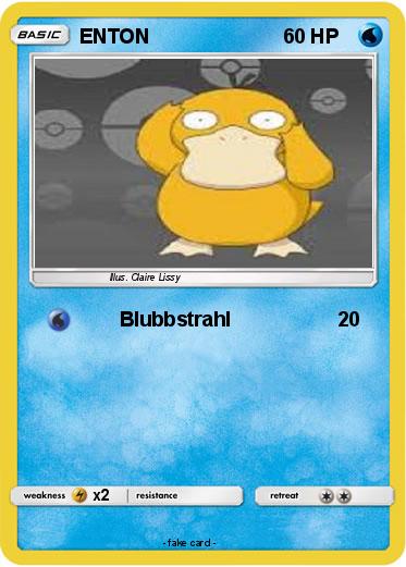 Pokemon ENTON