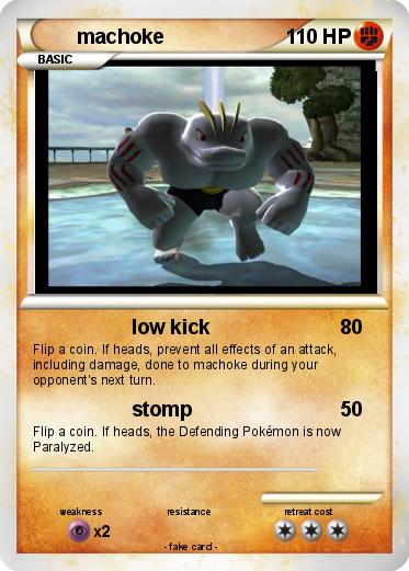 Pokemon machoke