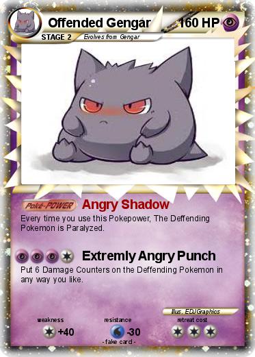 Pokemon Offended Gengar