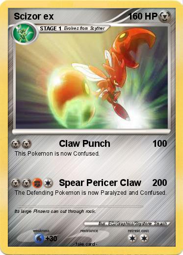 Pokemon Scizor ex