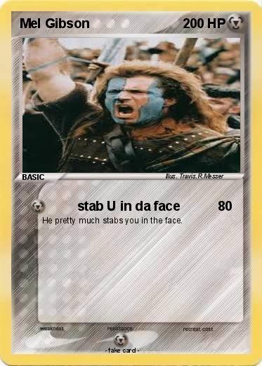 Pokemon Mel Gibson