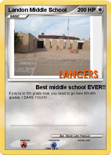 Pokemon Landon Middle School