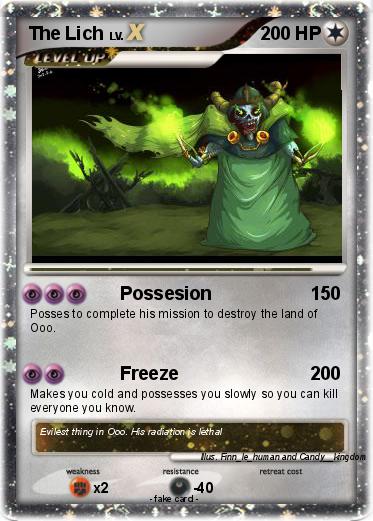 Pokemon The Lich
