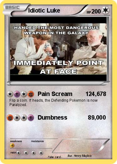 Pokemon Idiotic Luke
