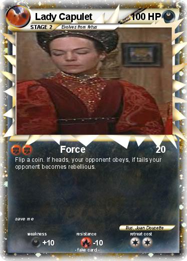 Pokemon Lady Capulet
