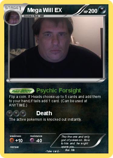 Pokemon Mega Will EX