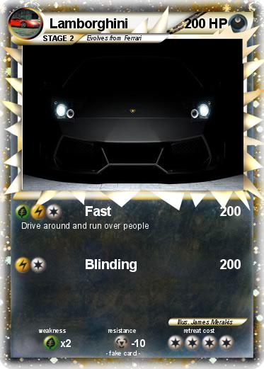 Pokemon Lamborghini