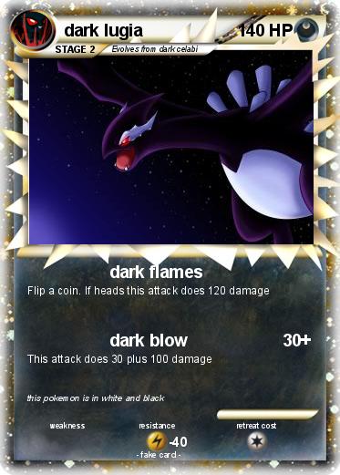 Pokemon dark lugia