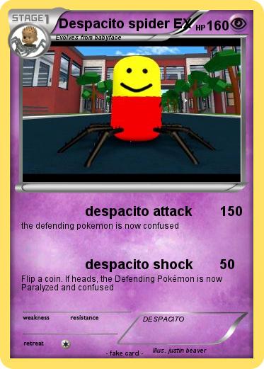 Pokemon Despacito spider EX