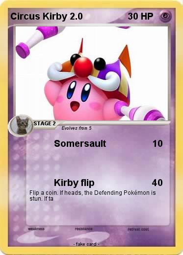Pokemon Circus Kirby 2.0
