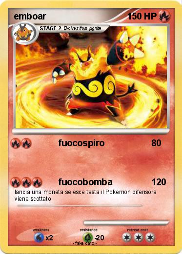 Pokemon emboar