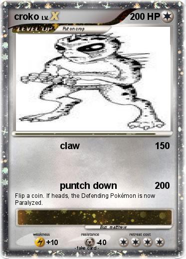 Pokemon croko