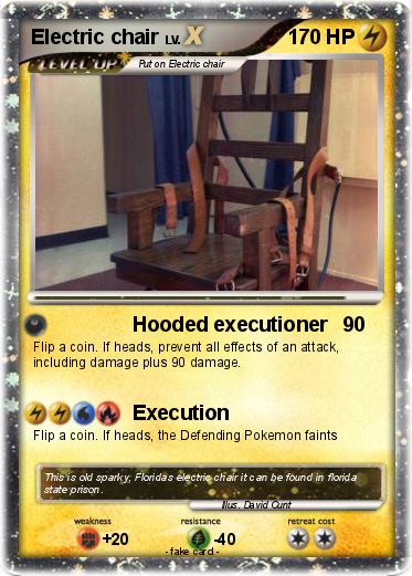 Pokemon Electric chair