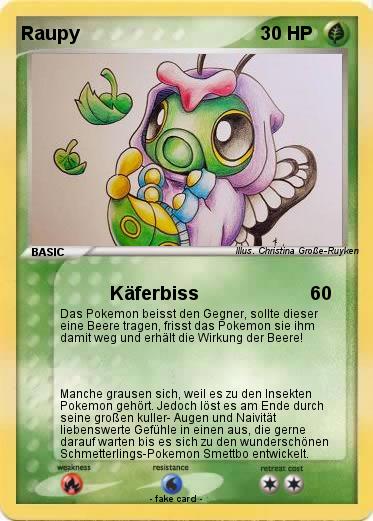Pokemon Raupy