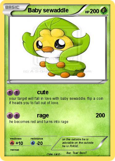 Pokemon Baby sewaddle