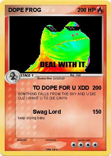 Pokemon DOPE FROG