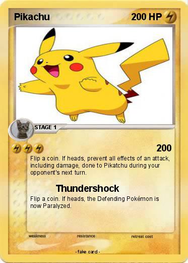 Pokemon Pikachu