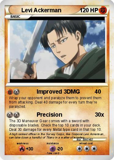 Pokemon Levi Ackerman