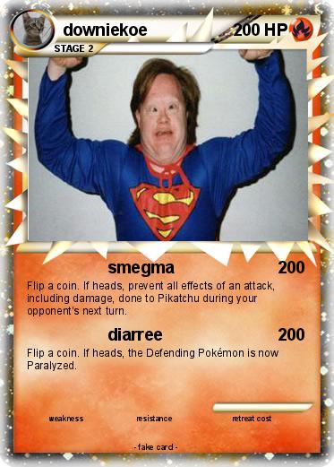 Pokemon downiekoe