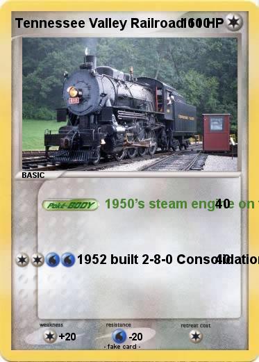 Pokemon Tennessee Valley Railroad 610