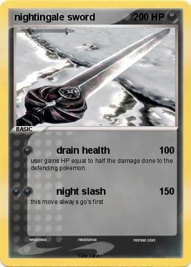 Pokemon nightingale sword