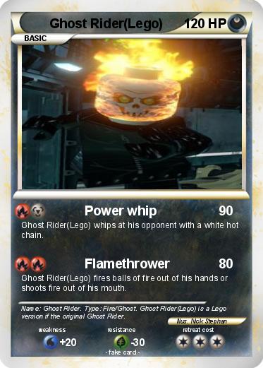 Pokemon Ghost Rider(Lego)