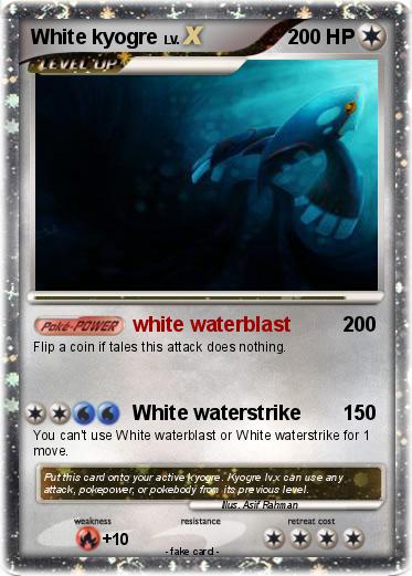 Pokemon White kyogre