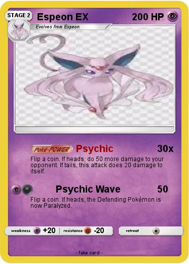 Pokemon Espeon EX