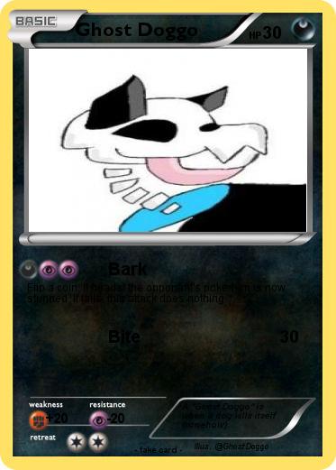 Pokemon Ghost Doggo