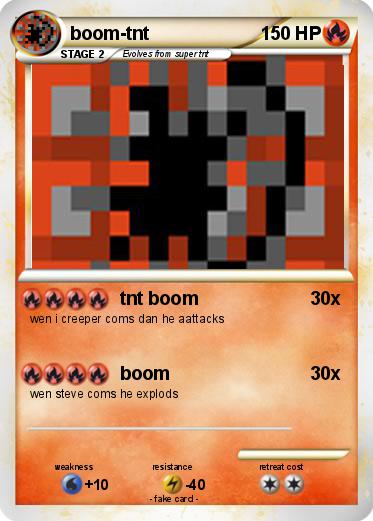 Pokemon boom-tnt