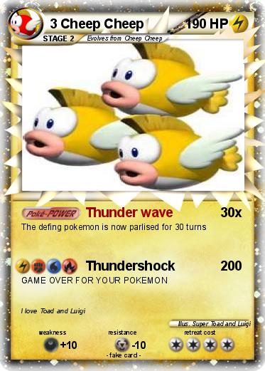 Pokemon 3 Cheep Cheep