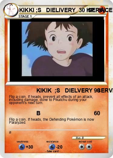 Pokemon KIKKI ;S   DIELIVERY        SERVICE