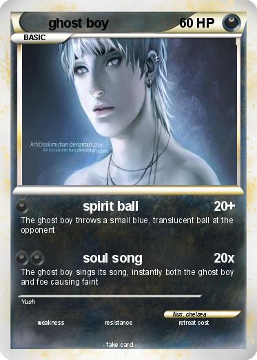 Pokemon ghost boy