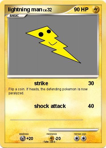 Pokemon lightning man