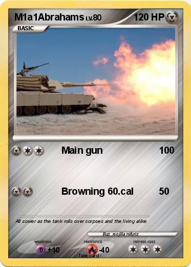 Pokemon M1a1Abrahams