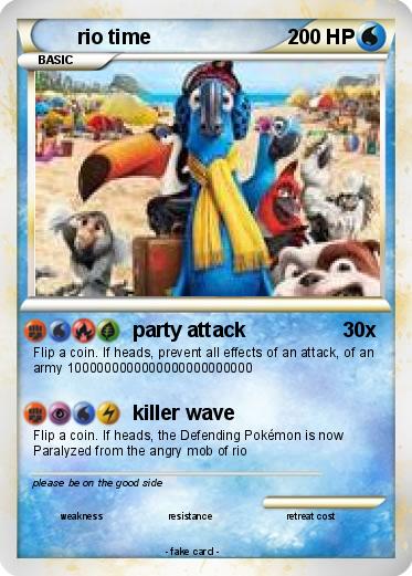 Pokemon rio time