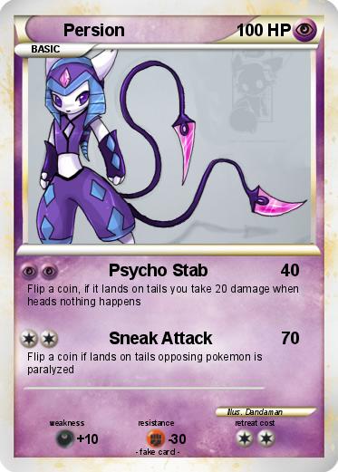 Pokemon Persion