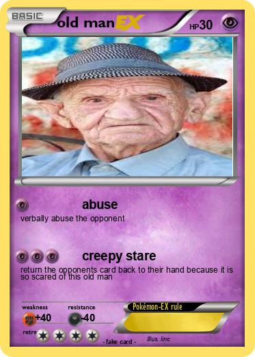 Pokemon old man