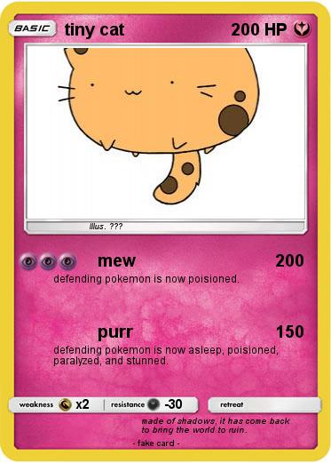 Pokemon tiny cat