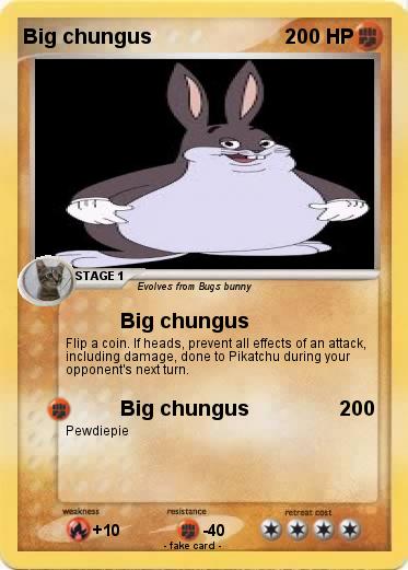 Pokemon Big chungus