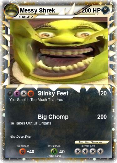 Pokemon Messy Shrek