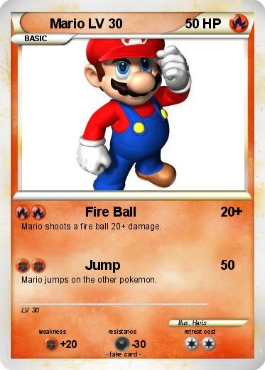 Pokemon Mario LV 30