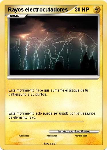 Pokemon Rayos electrocutadores