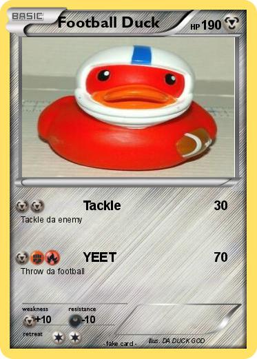 Pokemon Football Duck