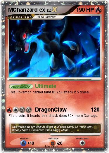 Pokemon MCharizard ex