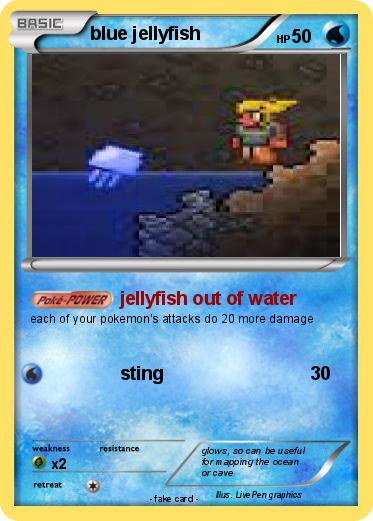 Pokemon blue jellyfish