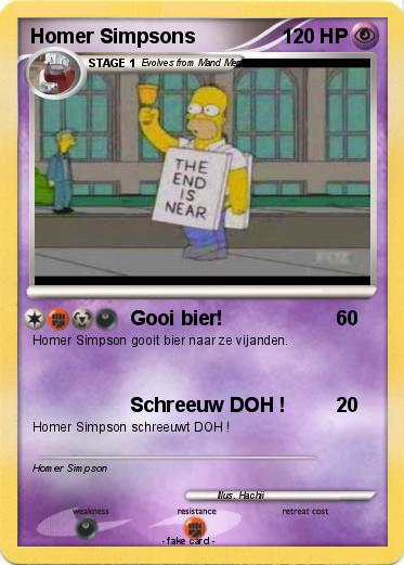 Pokemon Homer Simpsons